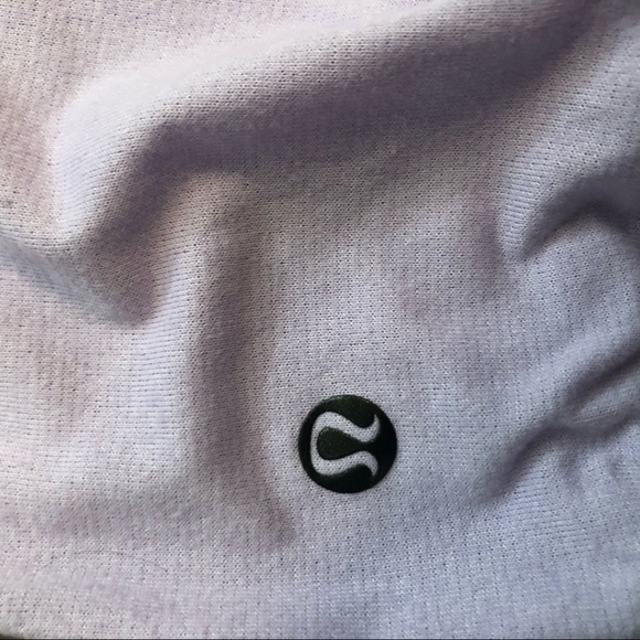 Lululemon Purple Polka Dot Cut Out Top - Picture 10 of 12